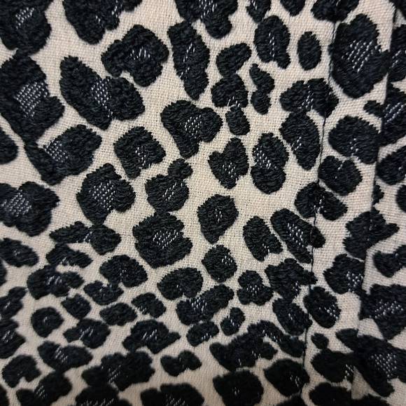 Hutch black and white animal print coat - Picture 3 of 5
